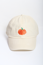PUMPKIN Embroidery fall Baseball Cap