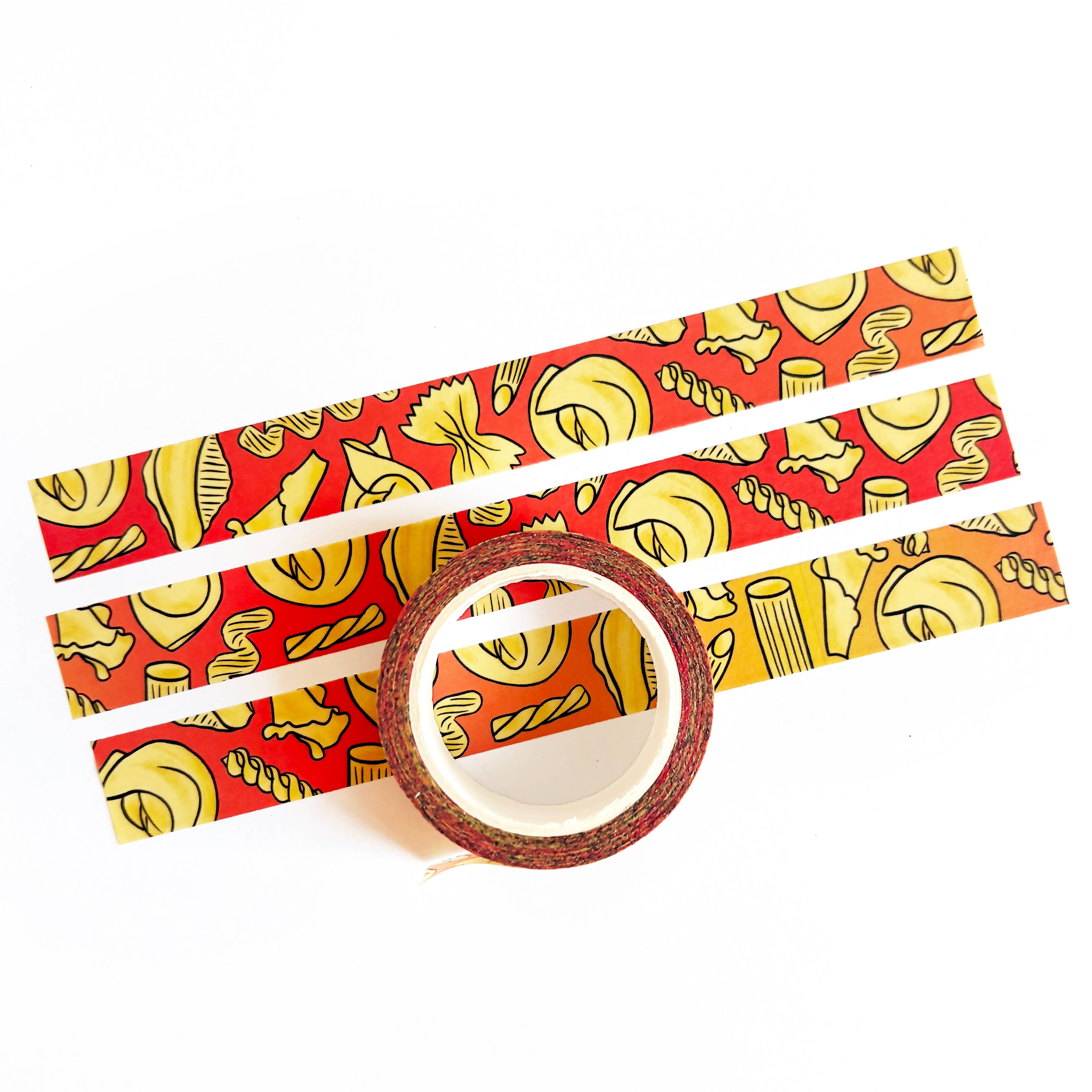 Pasta Pattern Washi Tape