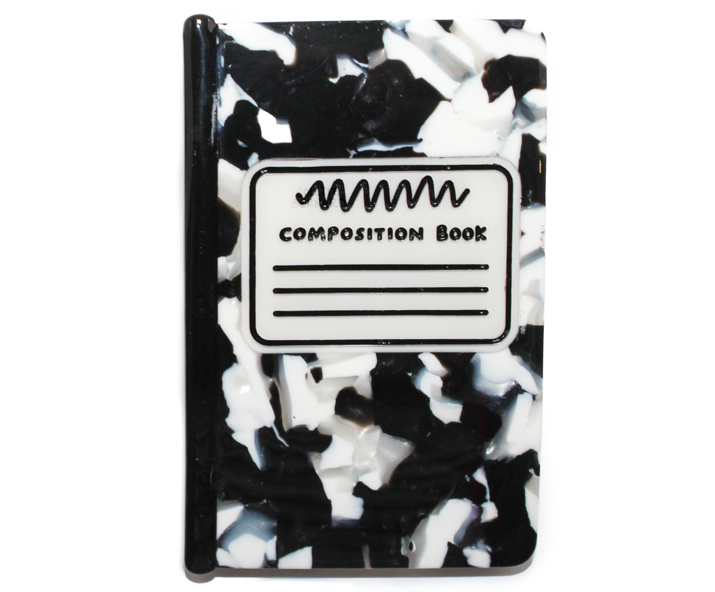 Composition Notebook Hair Clip