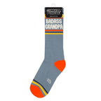 Badass Grandpa Gym Crew Socks