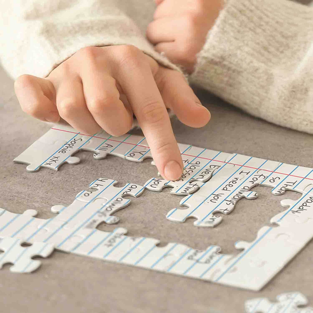 Letter Jigsaw Puzzle | Personalized DIY Keepsake Gift