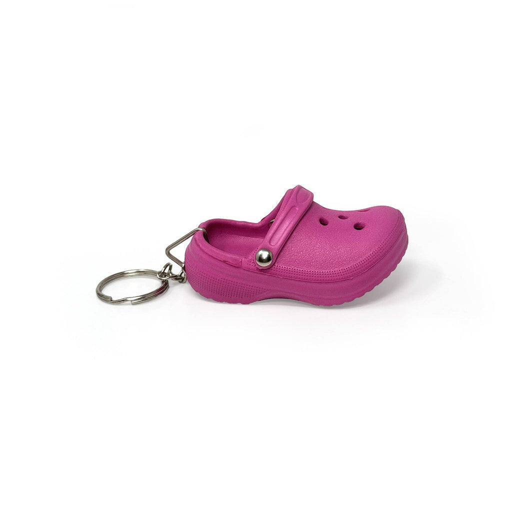 Mini Rubber Clog Keychain – Croc-Inspired