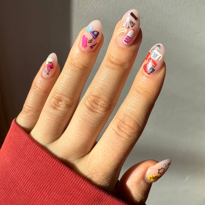 From Scratch Nail Stickers