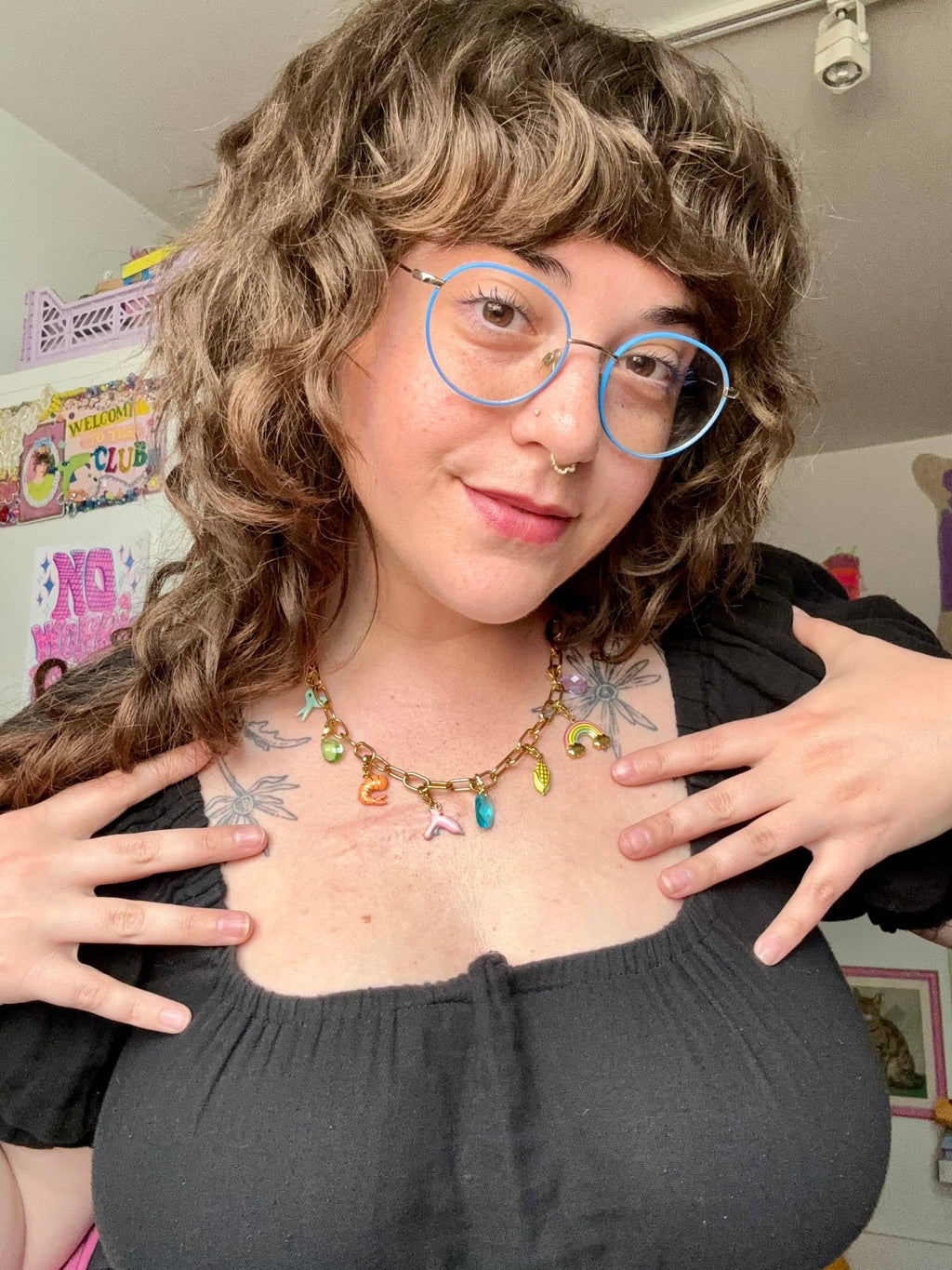 TPF x Shitty Craft Club Charm Necklace