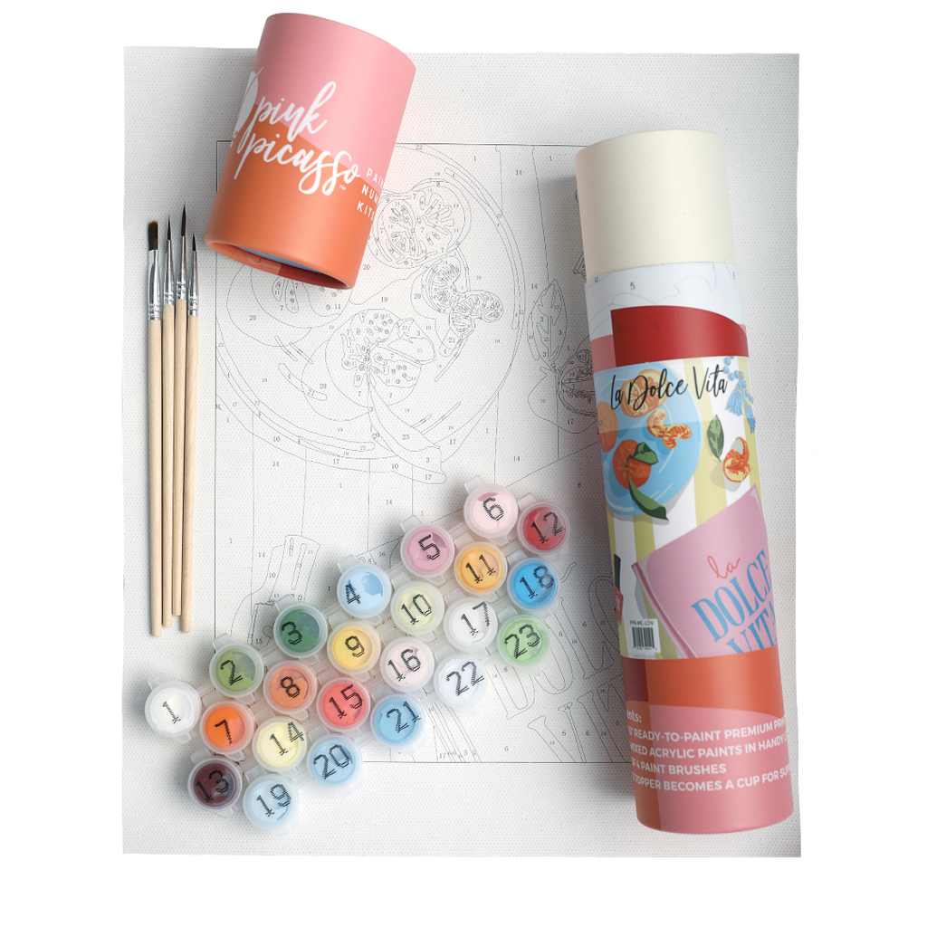 La Dolce Vita Paint by Numbers