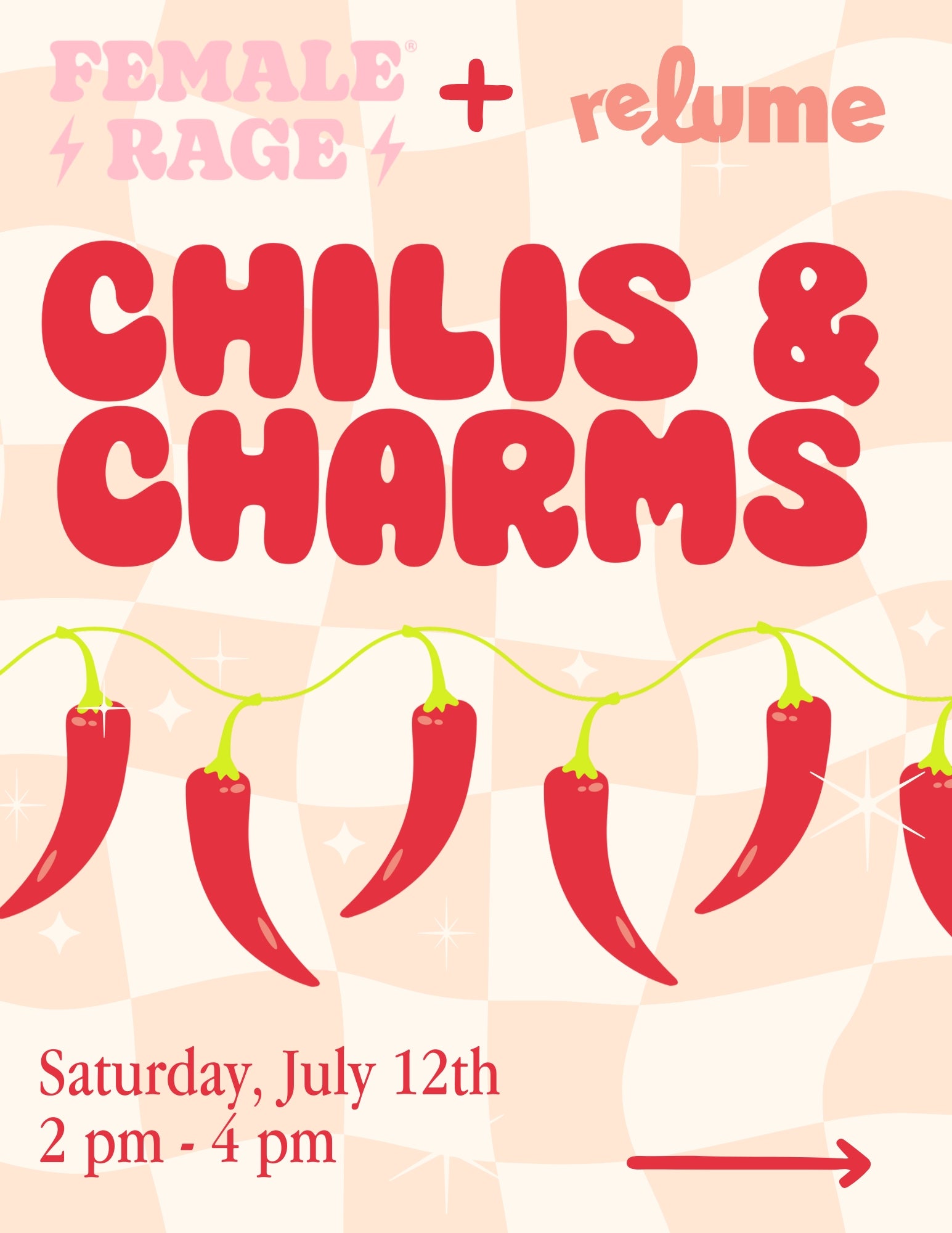 Female Rage x Relume: Charms and Chilis