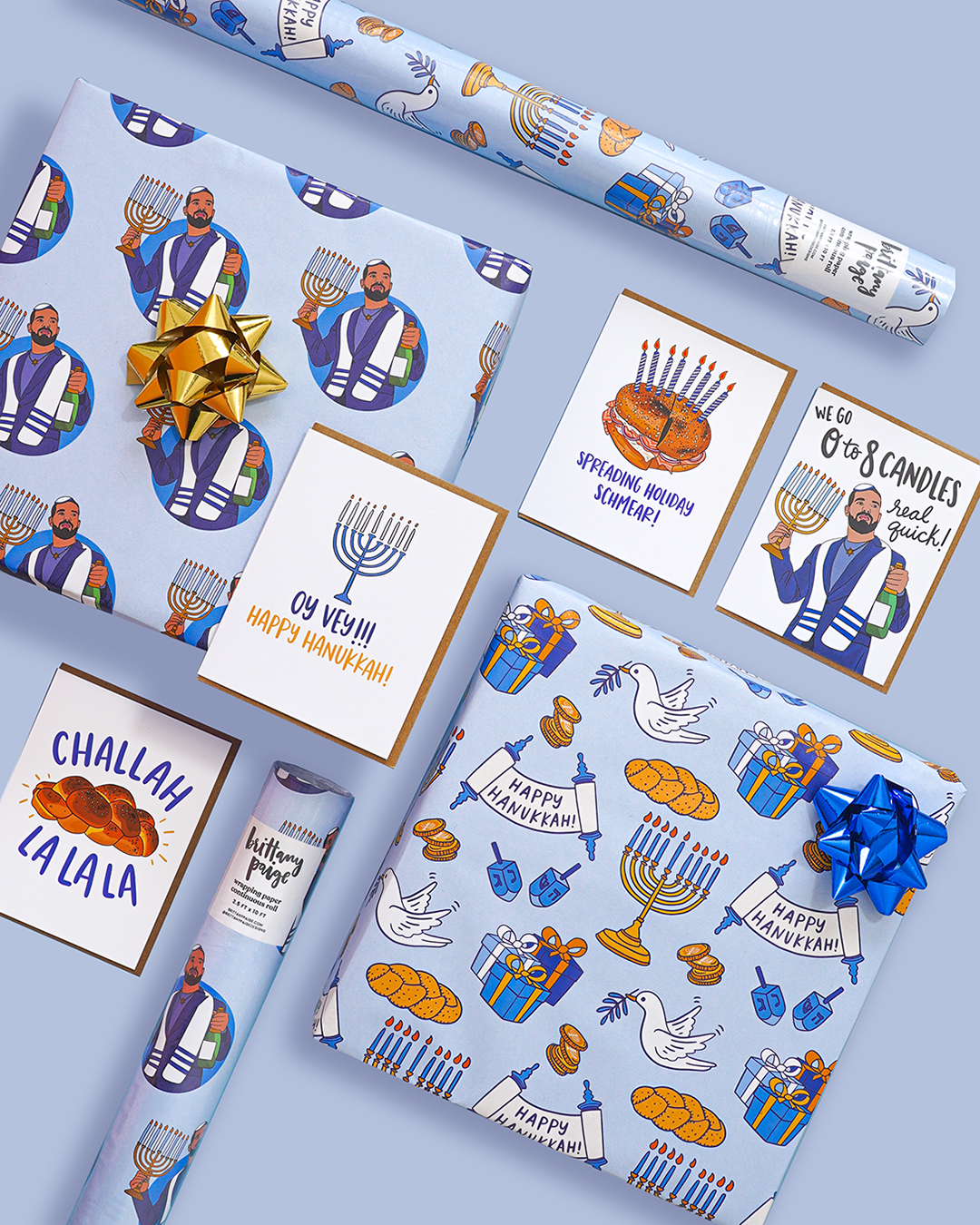 Challah La La La Hanukkah Card