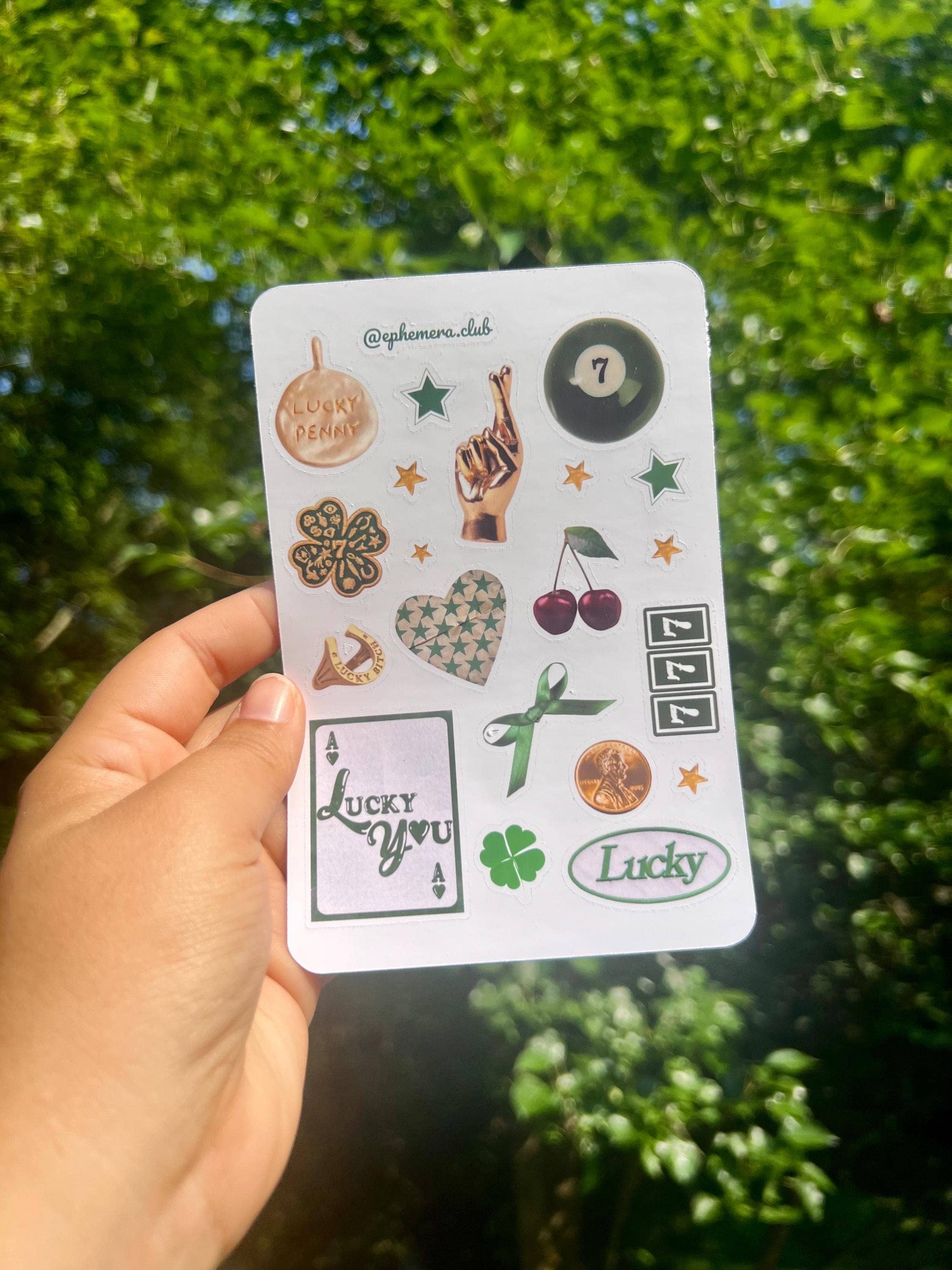Lucky Charm Sticker Sheet