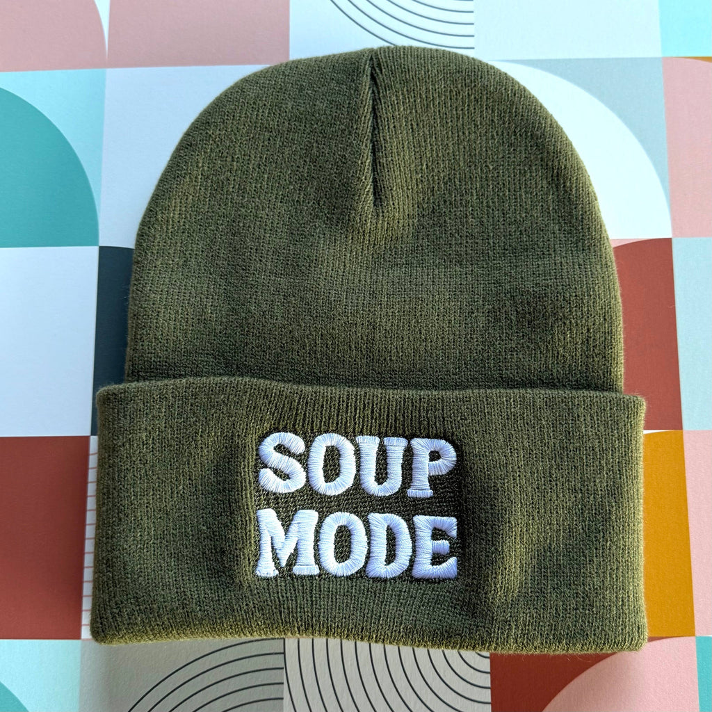 "Soup Mode" Knit Beanie