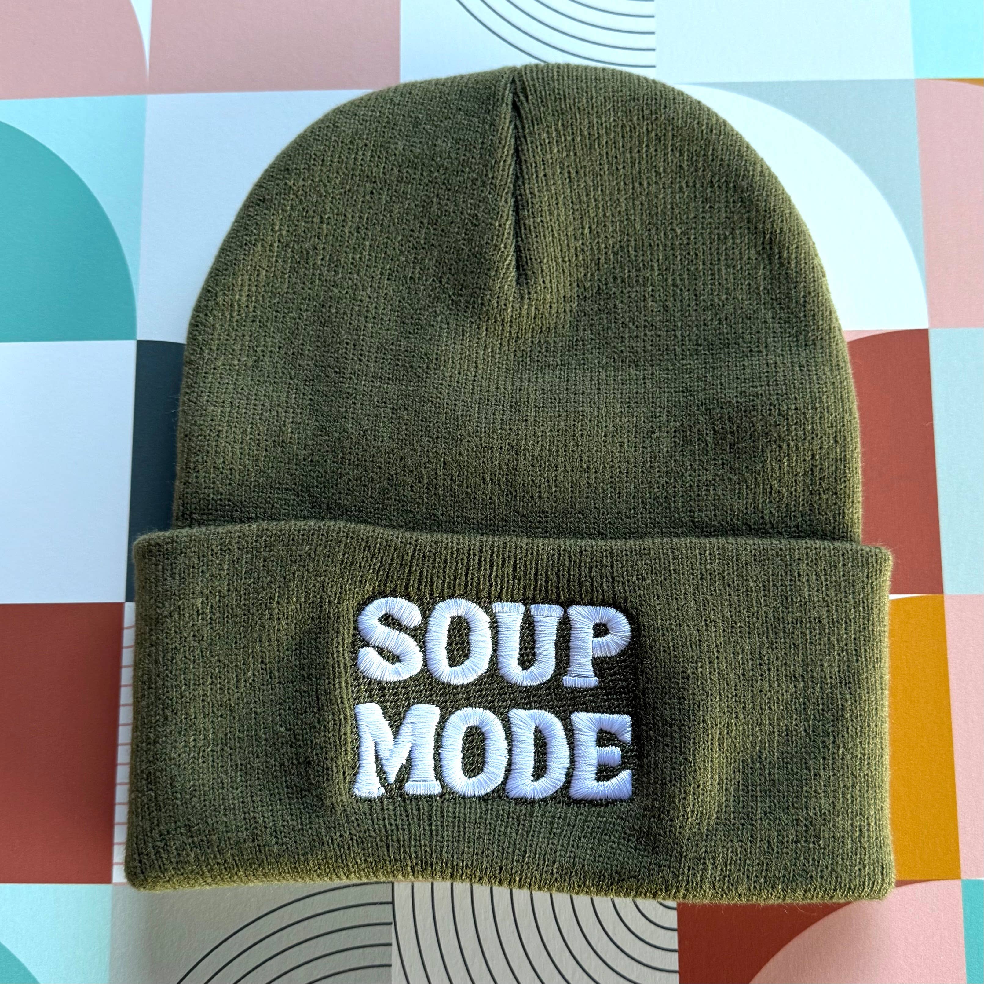 "Soup Mode" Knit Beanie