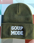 "Soup Mode" Knit Beanie