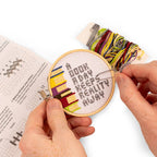 Books Mini Cross Stitch Embroidery