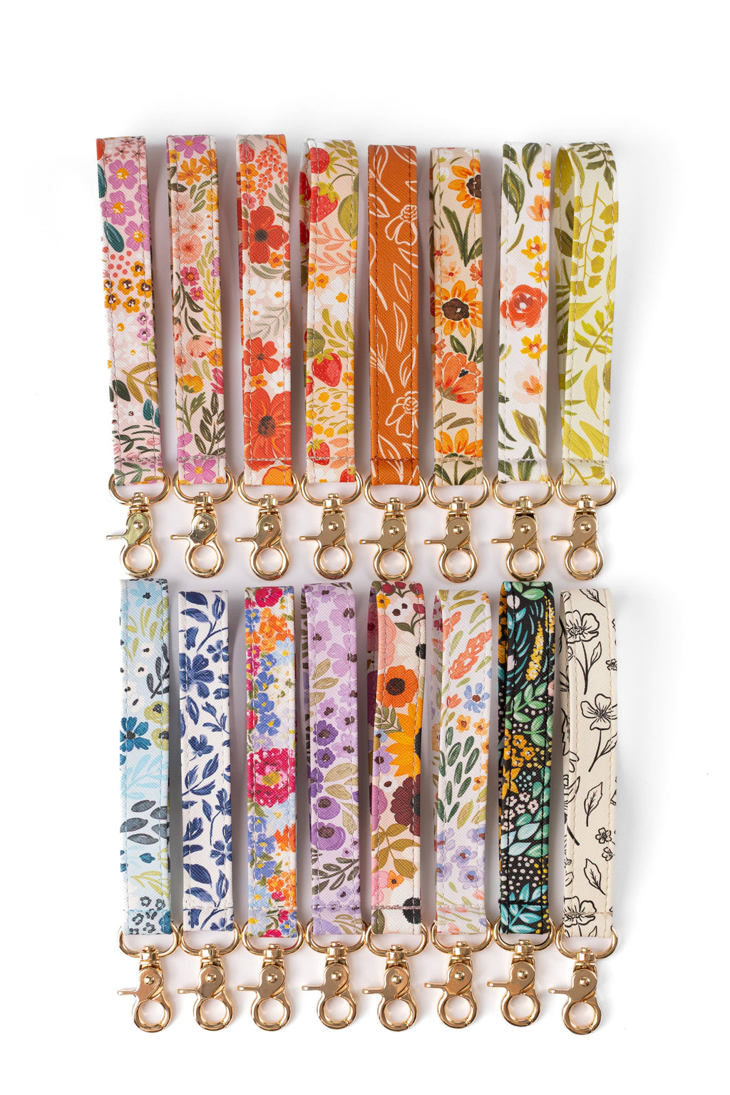 Floral Wristlet Keychain