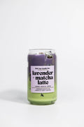 Iced Lavender Matcha Latte Candle
