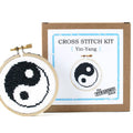 Yin-Yang DIY Mini Cross Stitch Kit