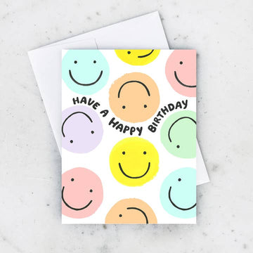 Smiley Birthday Card