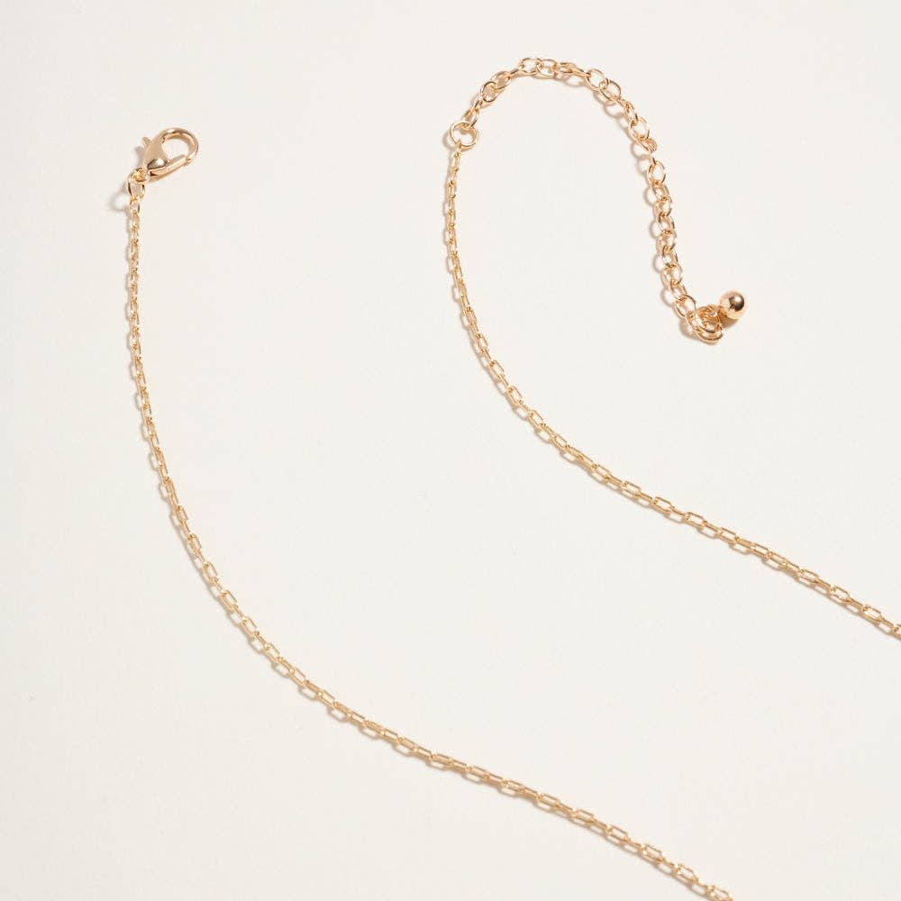 18 Inch Sardine Can Fish Stone Charms Necklace