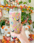 20oz Colorful Halloween Glass