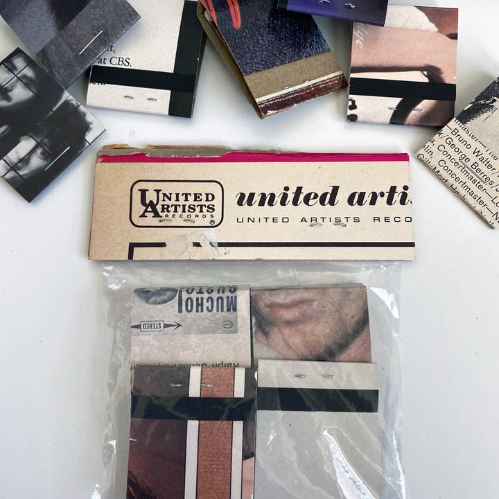 Vintage Vinyl Matchbooks