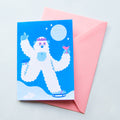 Yeti Disco Riso Card