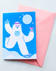 Yeti Disco Riso Card