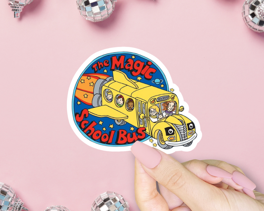 Magic School Bus Sticker