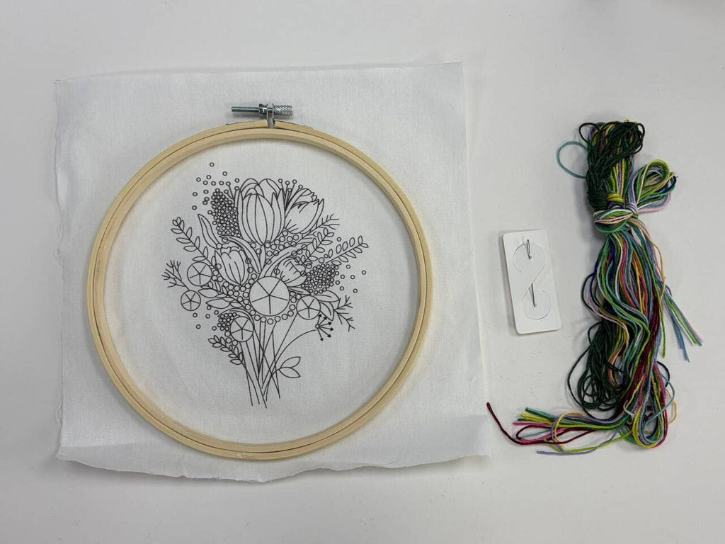 DIY Embroidery Garden Kits