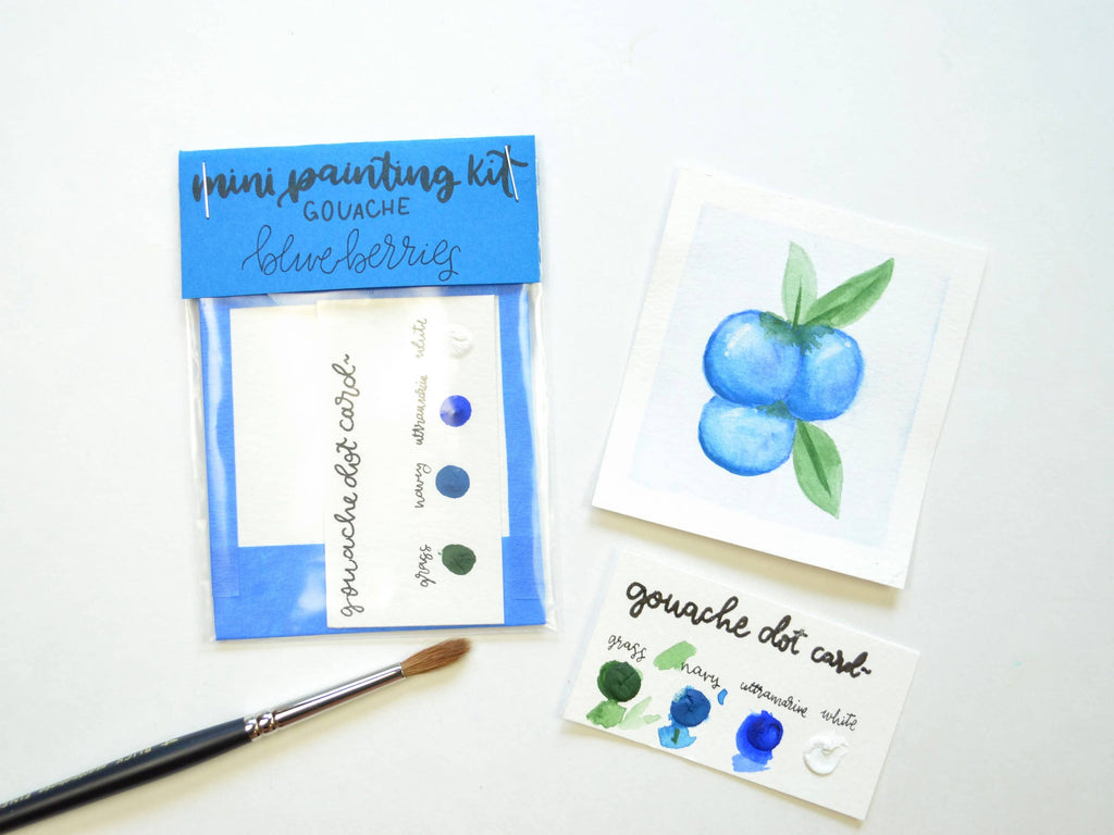 Mini Painting Kit Bundle- Fruit Basket