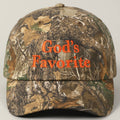 God's Favorite Camouflage Baseball Cap