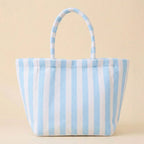 Striped Terry Tote Bag