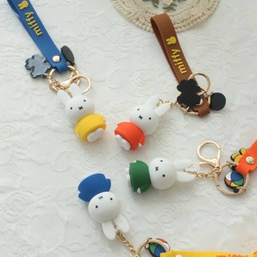 Miffy Characters Key Holder-Bag Charm