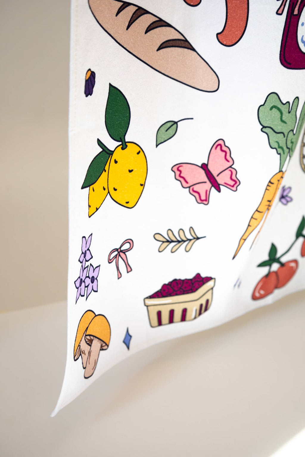 Farmers Market Tea Towel | 100% cotton