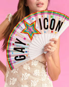 Pride Gay Icon Fan | rainbow, parade, festival