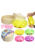 JUMBO Glitter Dumpling Jiggly Slime Filled Squishy - 7 Inch