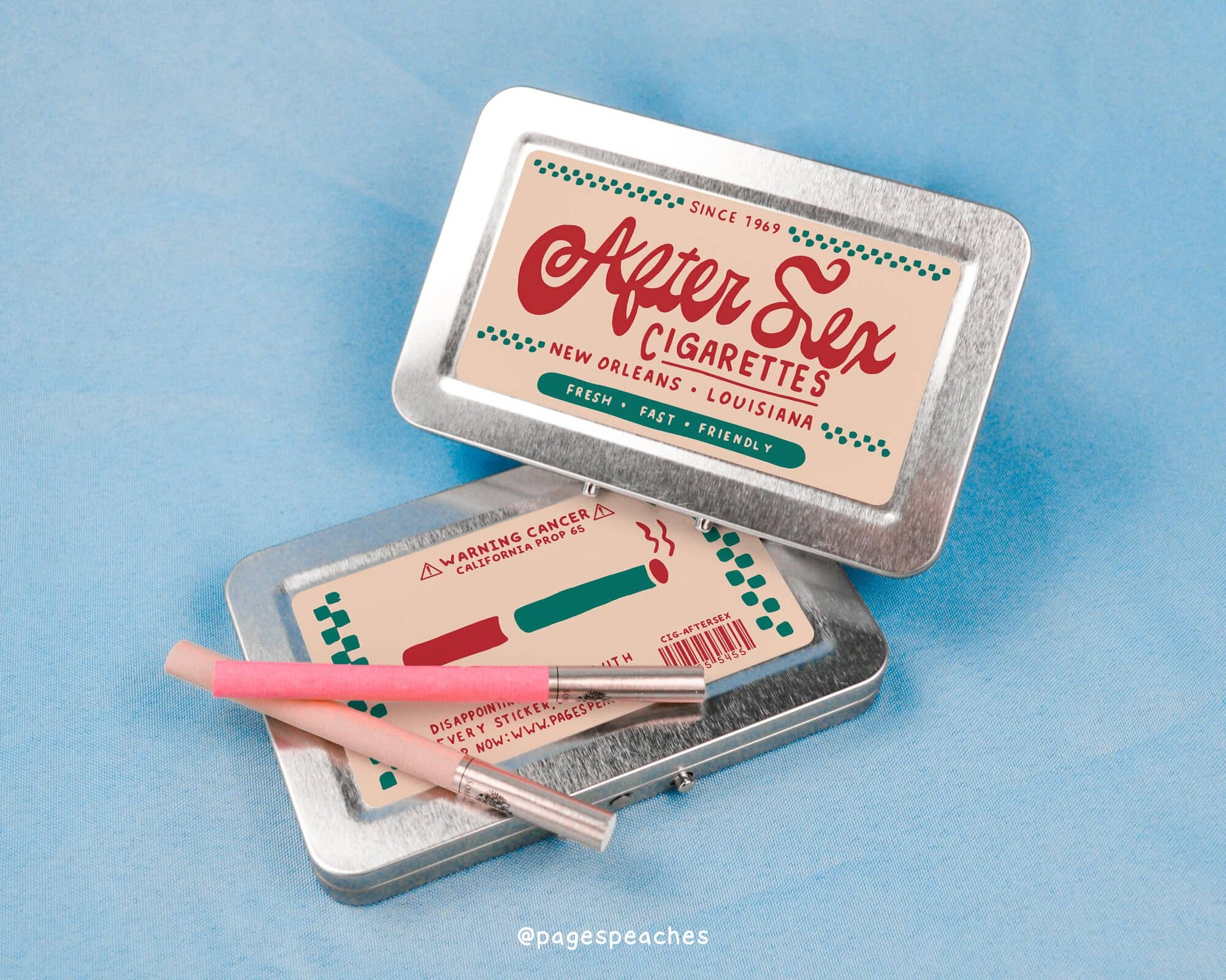 After Sex Cigarette Case