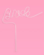 XL Glitter Bride Straw, Bachelorette Party Gift, Supplies