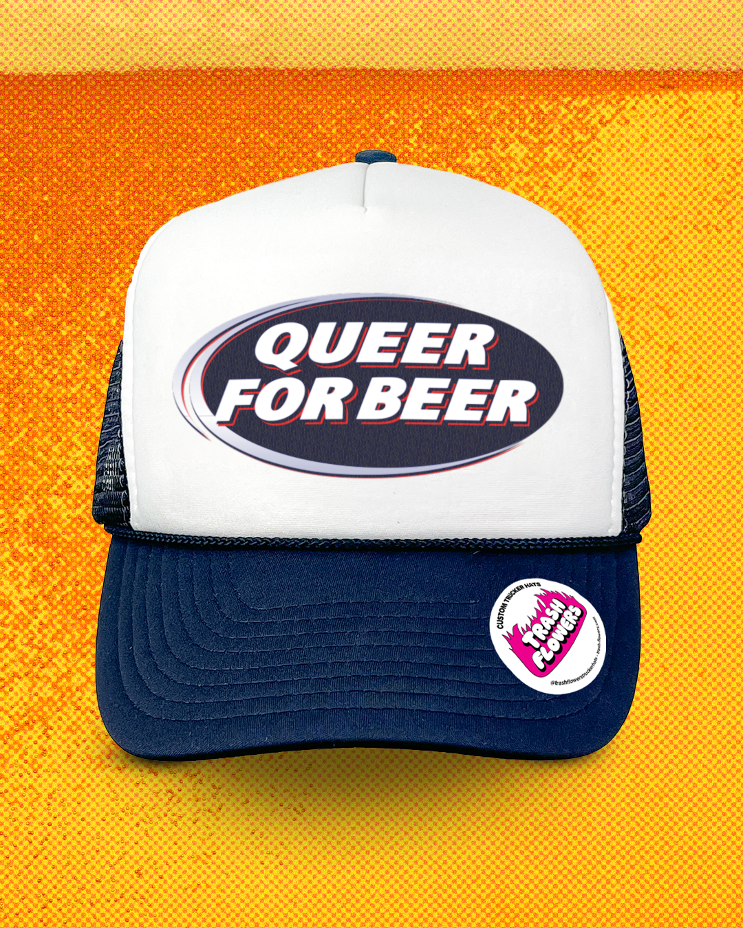 Queer for Beer Trucker Hat