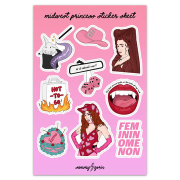 Mw Princess Sticker Sheet