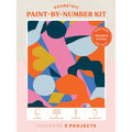 Mindful Crafts: Geometric Paint-By-Number Kit