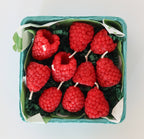 Beeswax Raspberry Birthday Candles