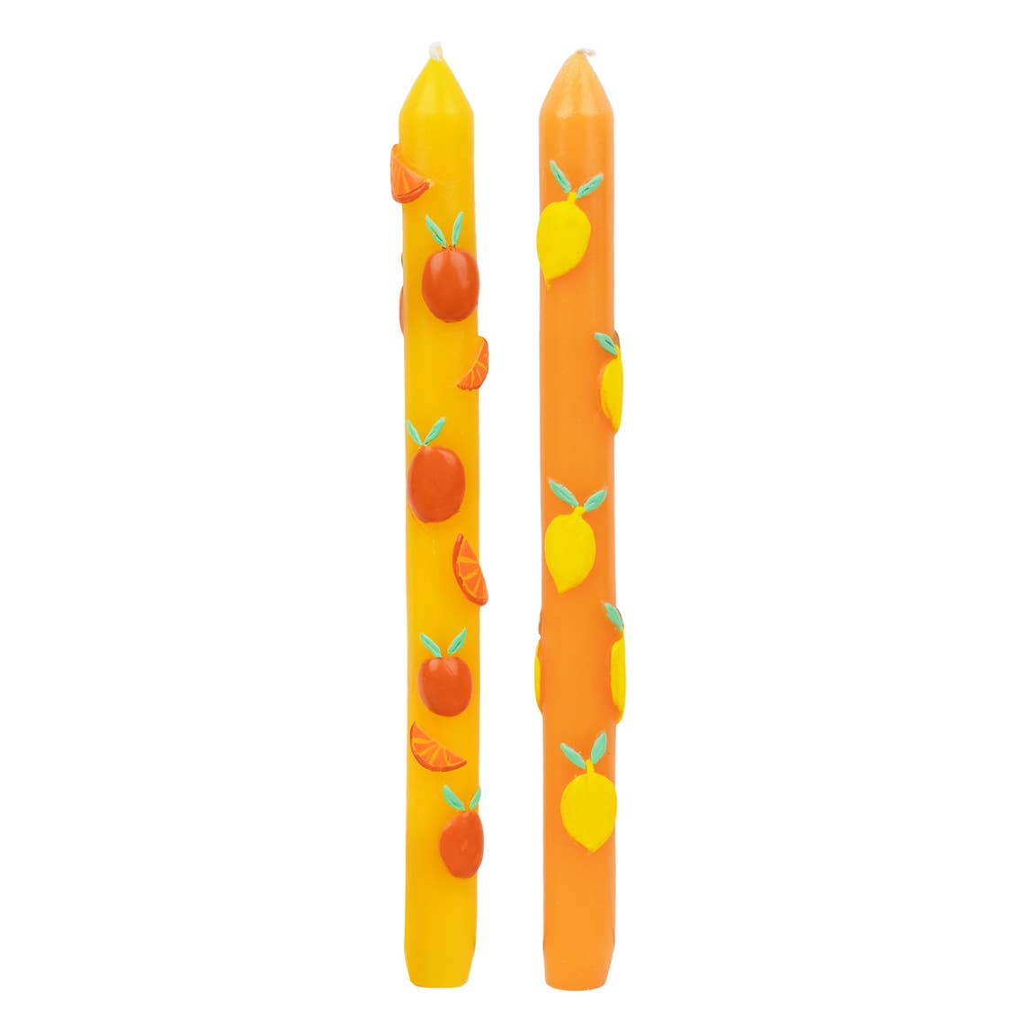 Citrus Taper Candles - 2 Pack