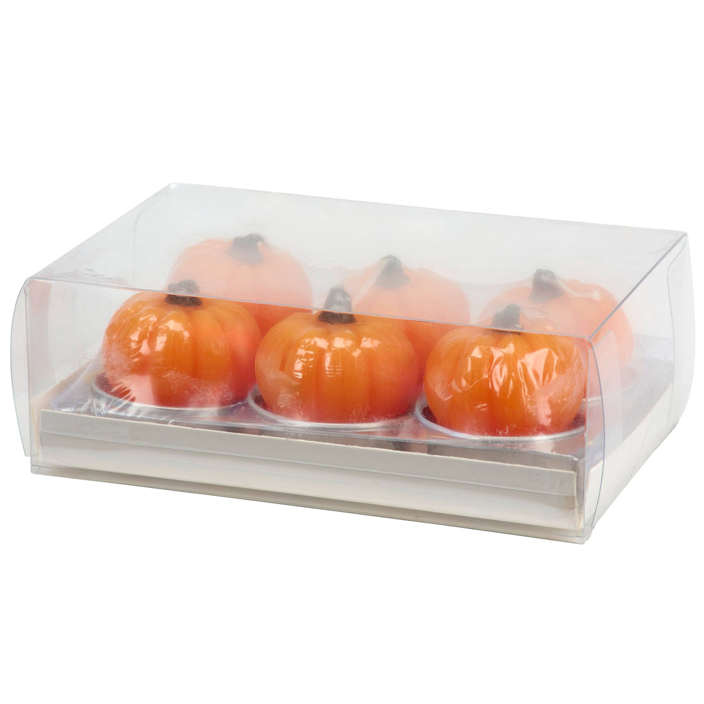 Pumpkin Tealight Candle Set