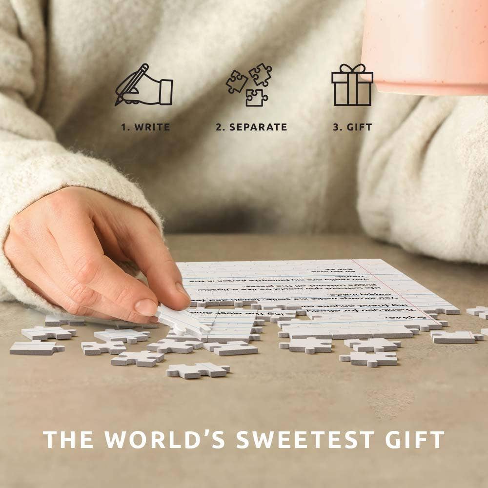Letter Jigsaw Puzzle | Personalized DIY Keepsake Gift