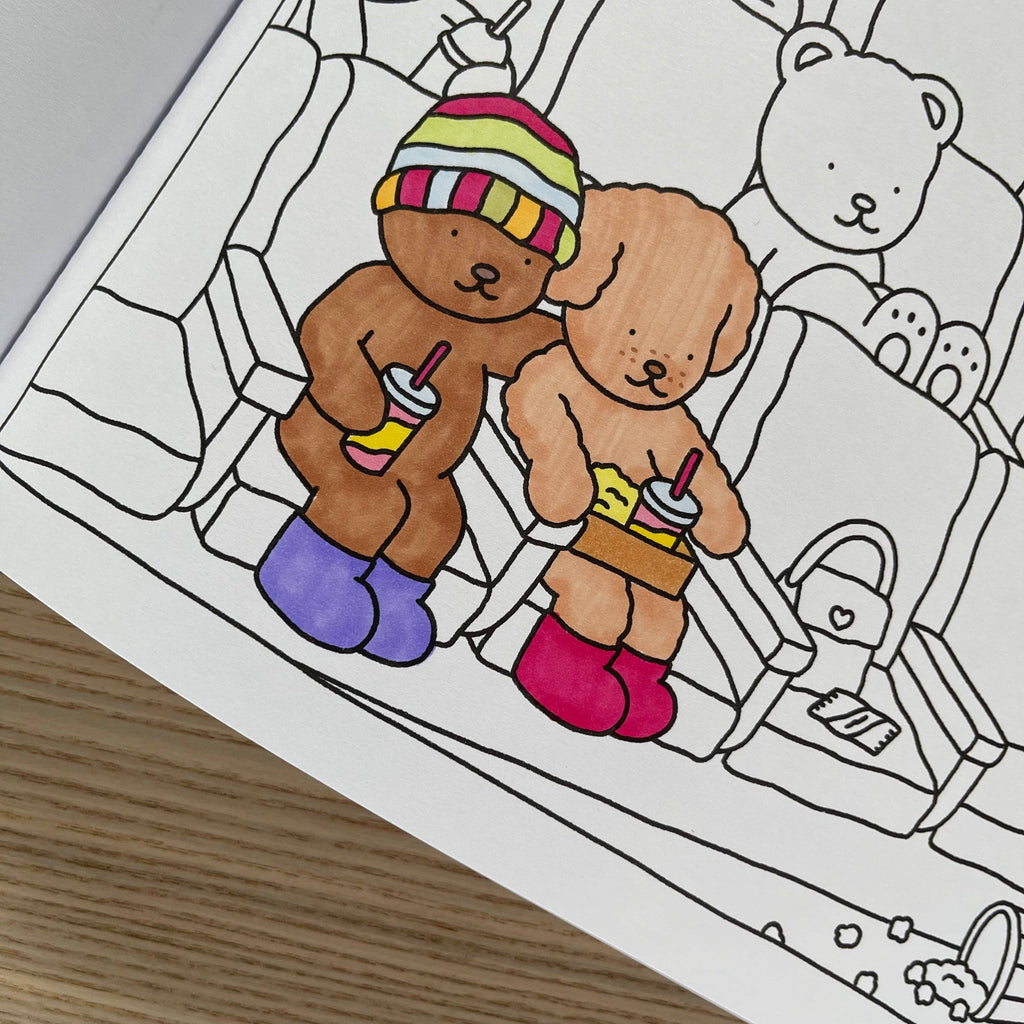 Fall-Winter Coloring Book