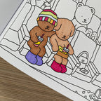 Fall-Winter Coloring Book