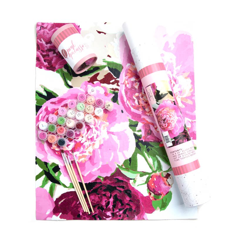 Magic Magenta Paint by Numbers