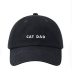 Cat Dad Hat | Embroidered Cat Dad Baseball Cap | Gift for Cat Lovers | HatPhile