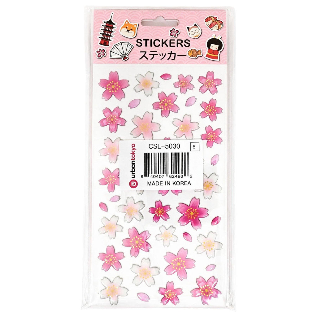 6 Piece Pack Sakura Puffy Stickers (1/500)