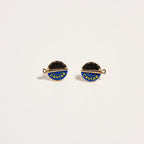 0.5 Inch Canned Caviar Bead Vacation Post Earrings