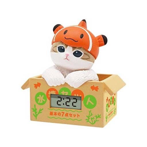 Mofusand Sea Animal Clock – Random Capsule with POP Display